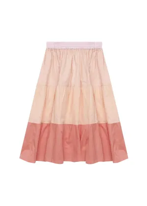 Maggie Skirt-Apricot Blush