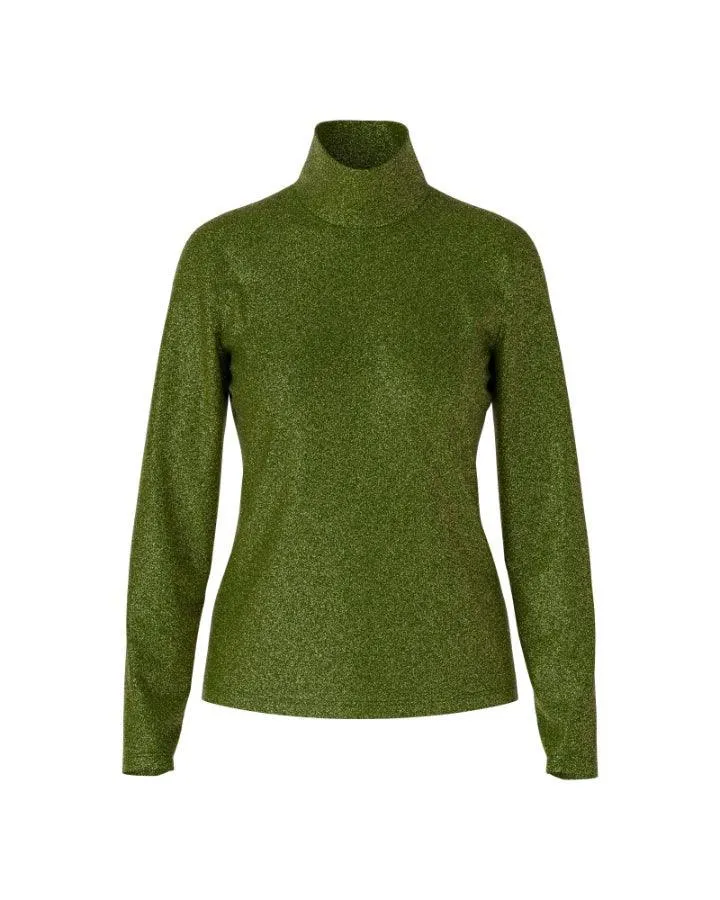Marc Cain Lurex Glittery Mock Top