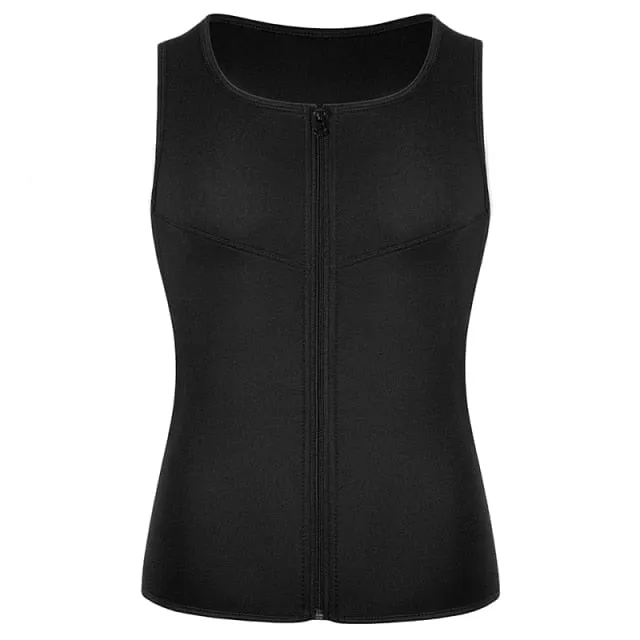 Men Adjustable Waist Trainer Vest Workout Body Shaper
