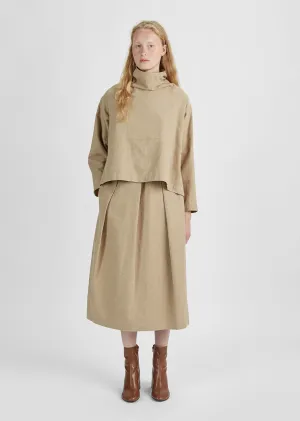 Midi Canvas Skirt