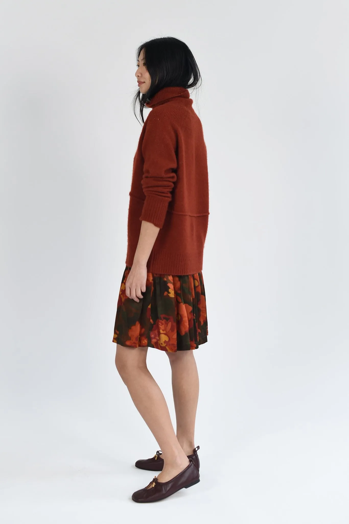 M.PATMOS Ares Turtleneck - Rust