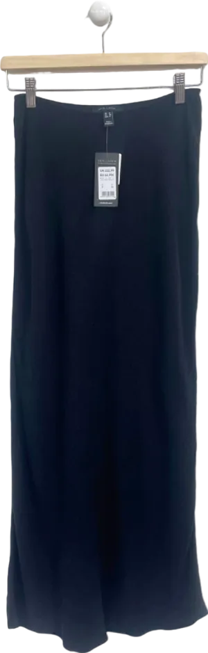 New Look Black Midi Skirt UK 8