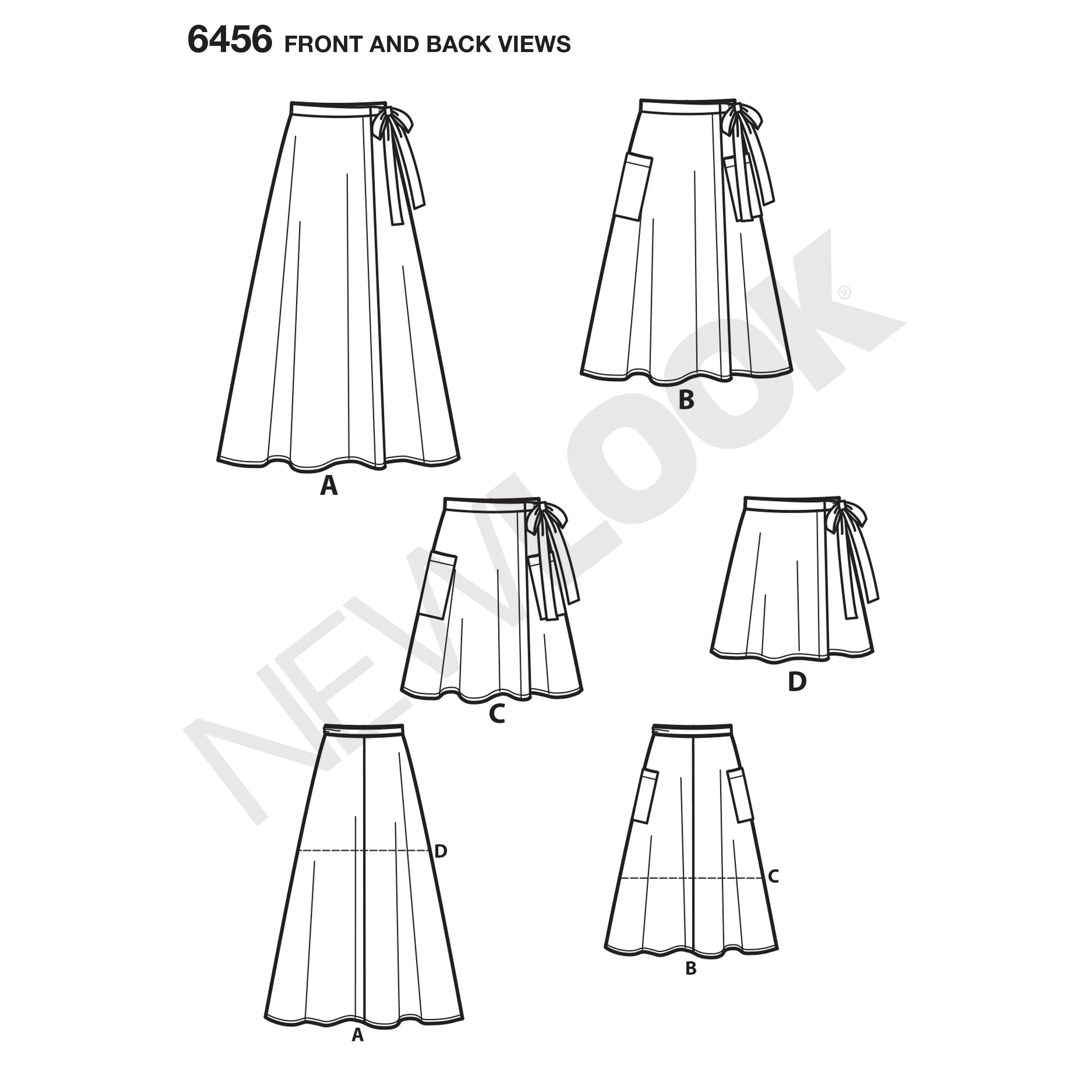 New Look Sewing Pattern 6456