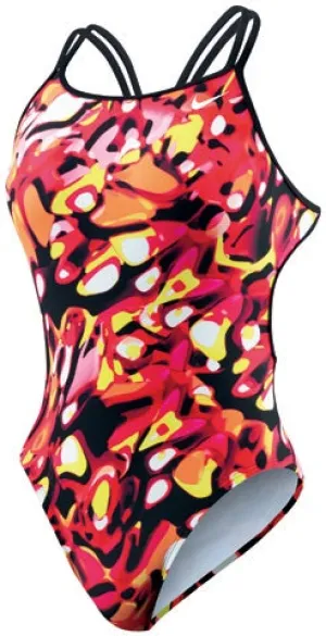 NIKE SWIM Liquid Glass Female Spider Back Tank (38 Only)