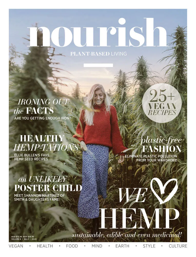 Nourish Magazine Vol 8 No.3 - We love hemp!