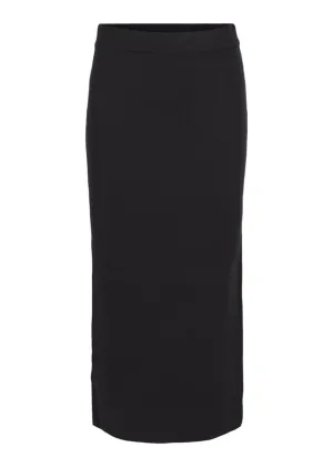 OBREYNARD KNIT SKIRT NOOS | BLACK