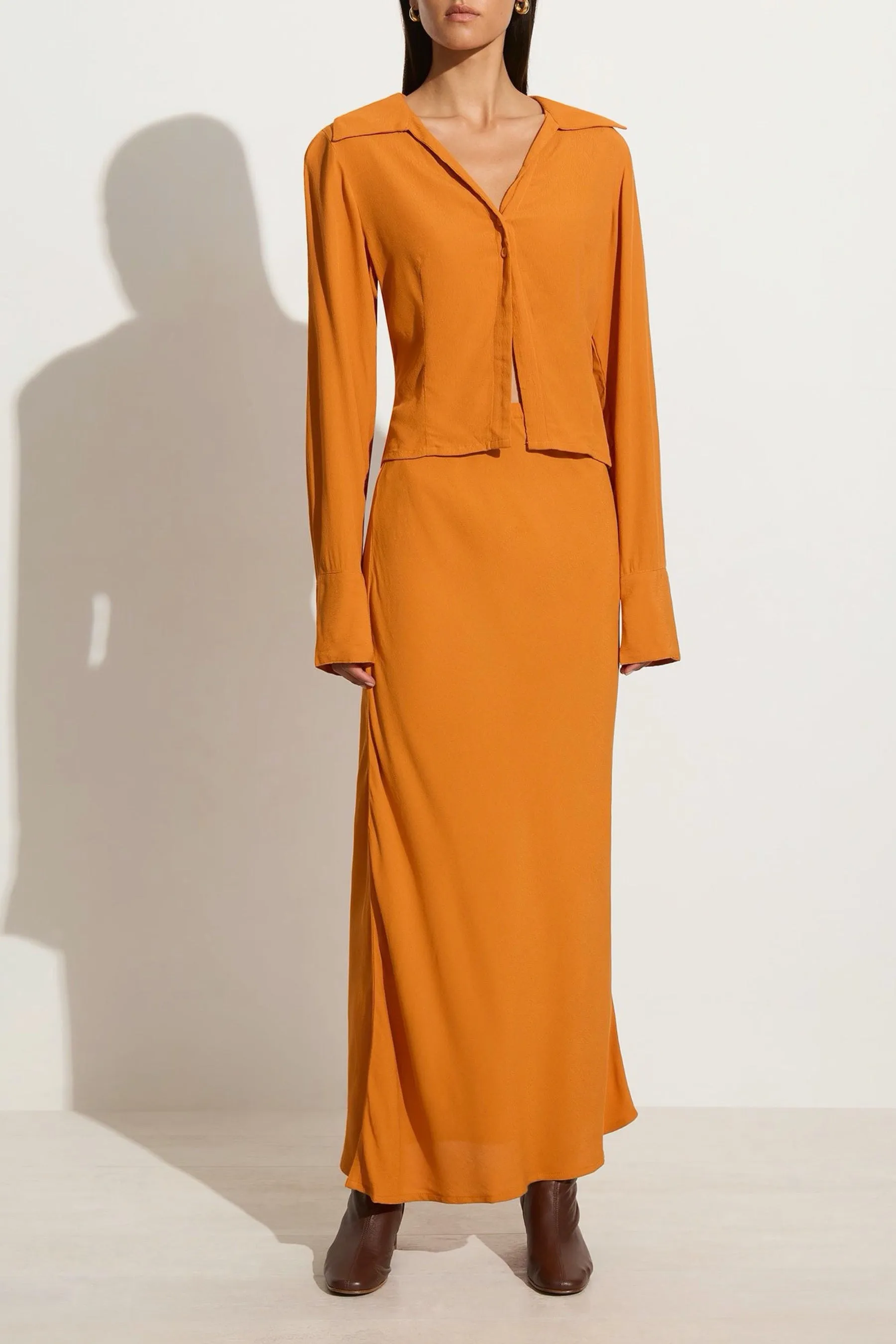 Orange Sinem Skirt