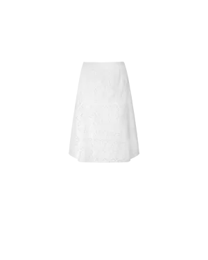 PARFAIT WRAP SKIRT WHITE