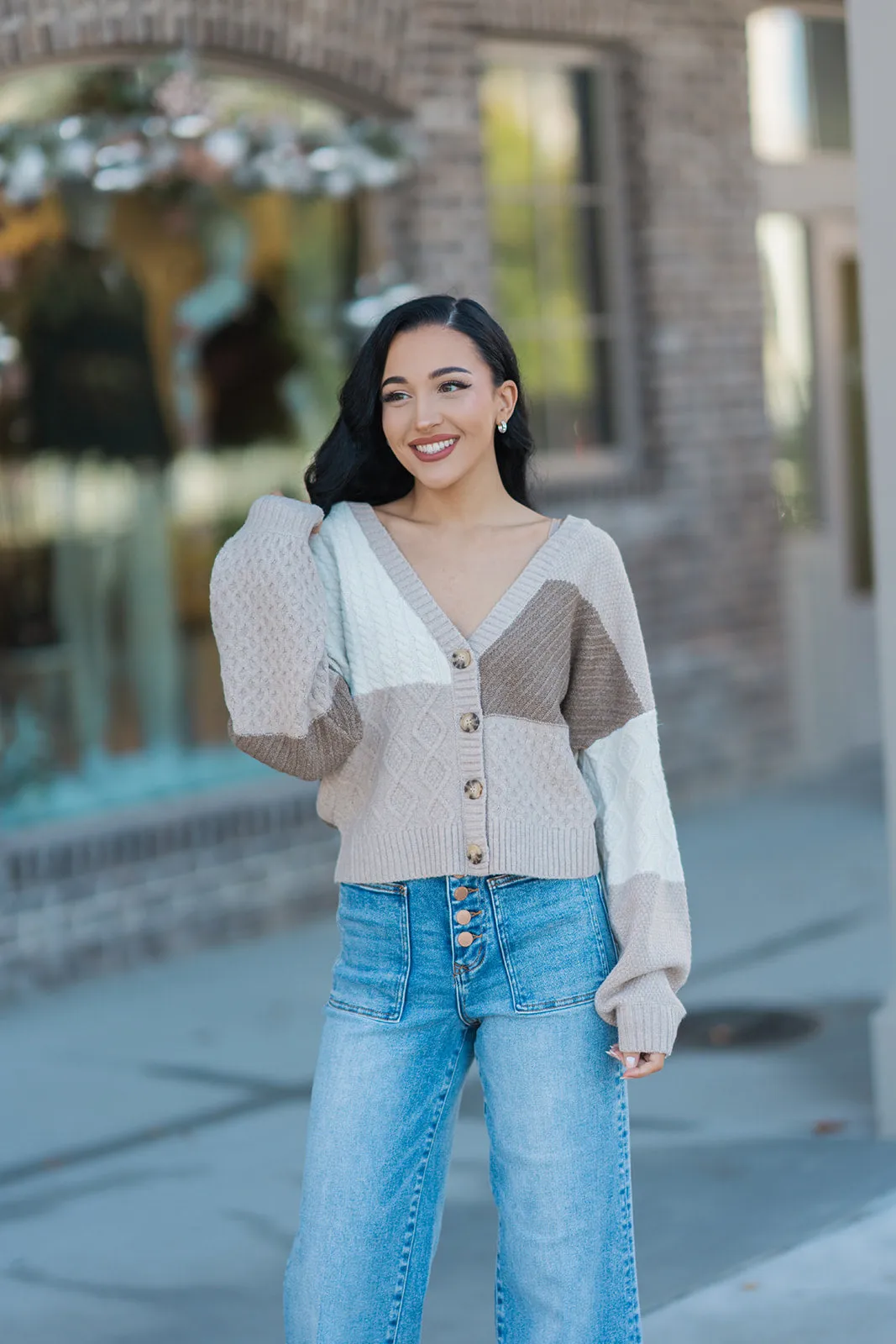 Peanut Brittle Sweater Cardi
