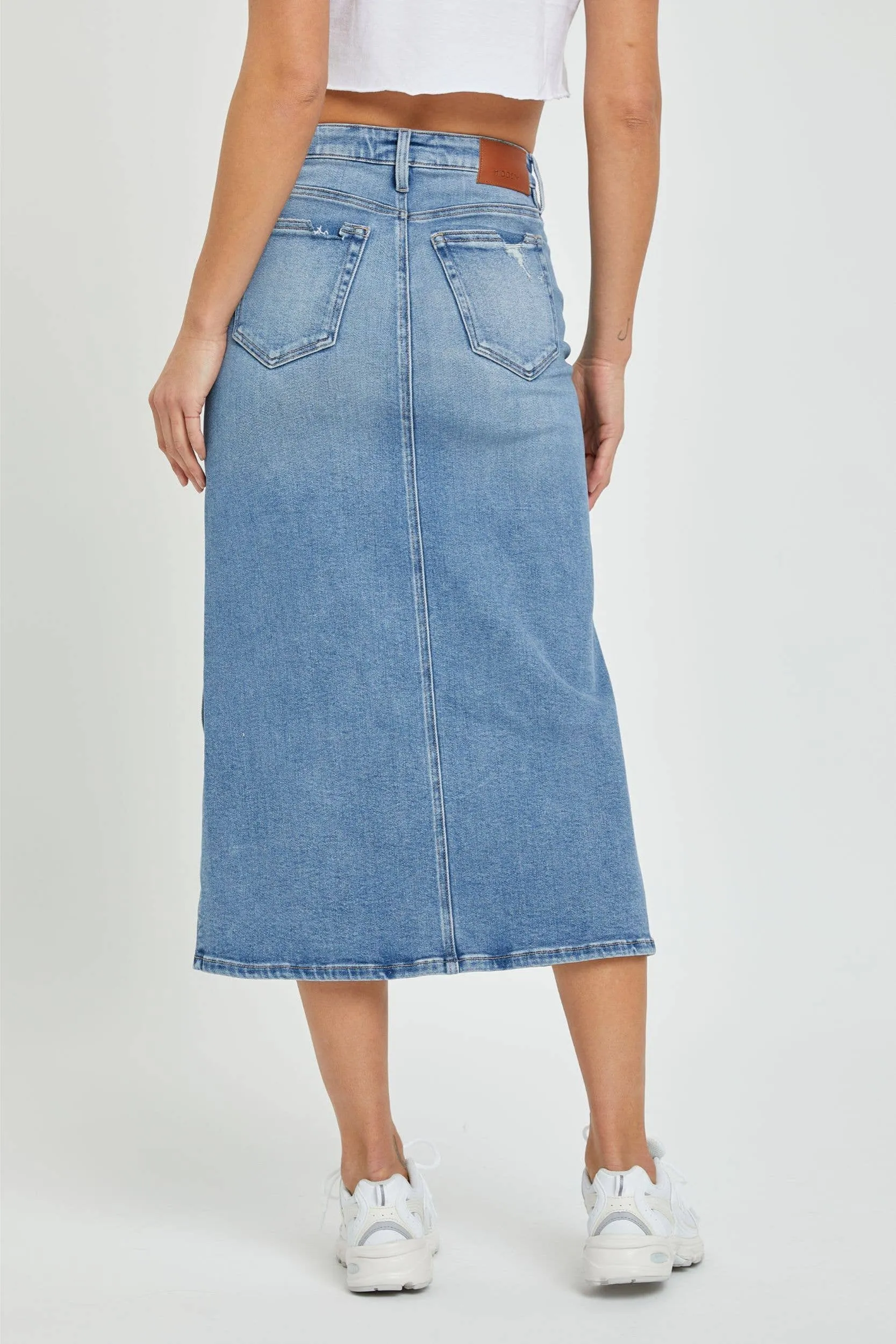 Peyton Midi Skirt With Side Slit