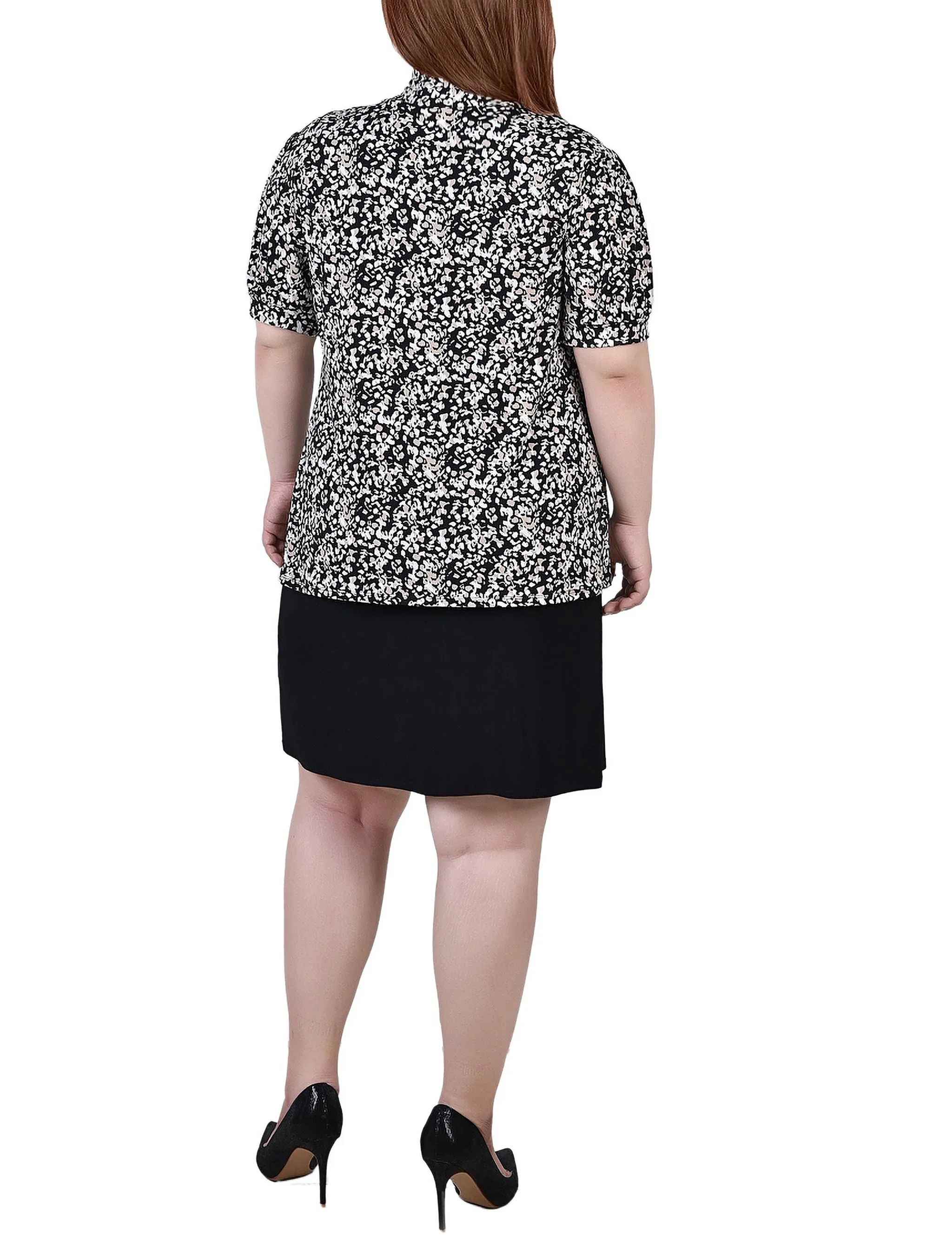 Plus Size Two Piece Dress Set