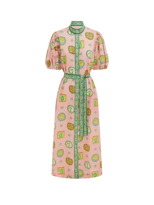 Porcelain Midi Shirtdress