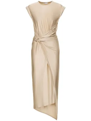Rabanne   Viscose jersey midi dress 