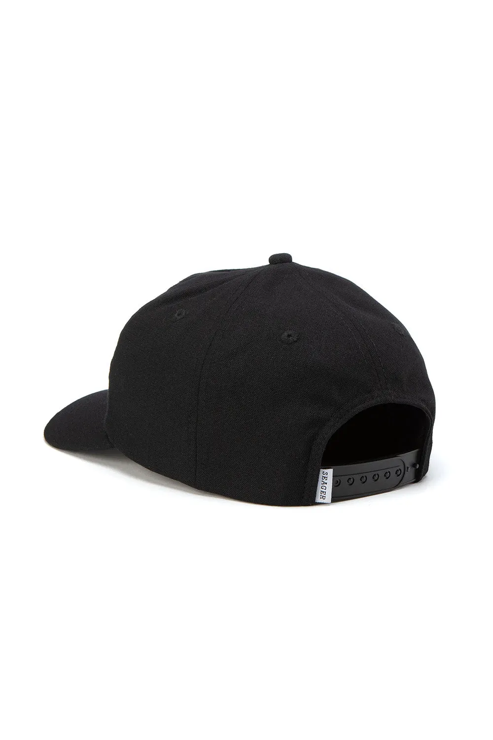 RAMBLIN MAN HEMP SNAPBACK Black