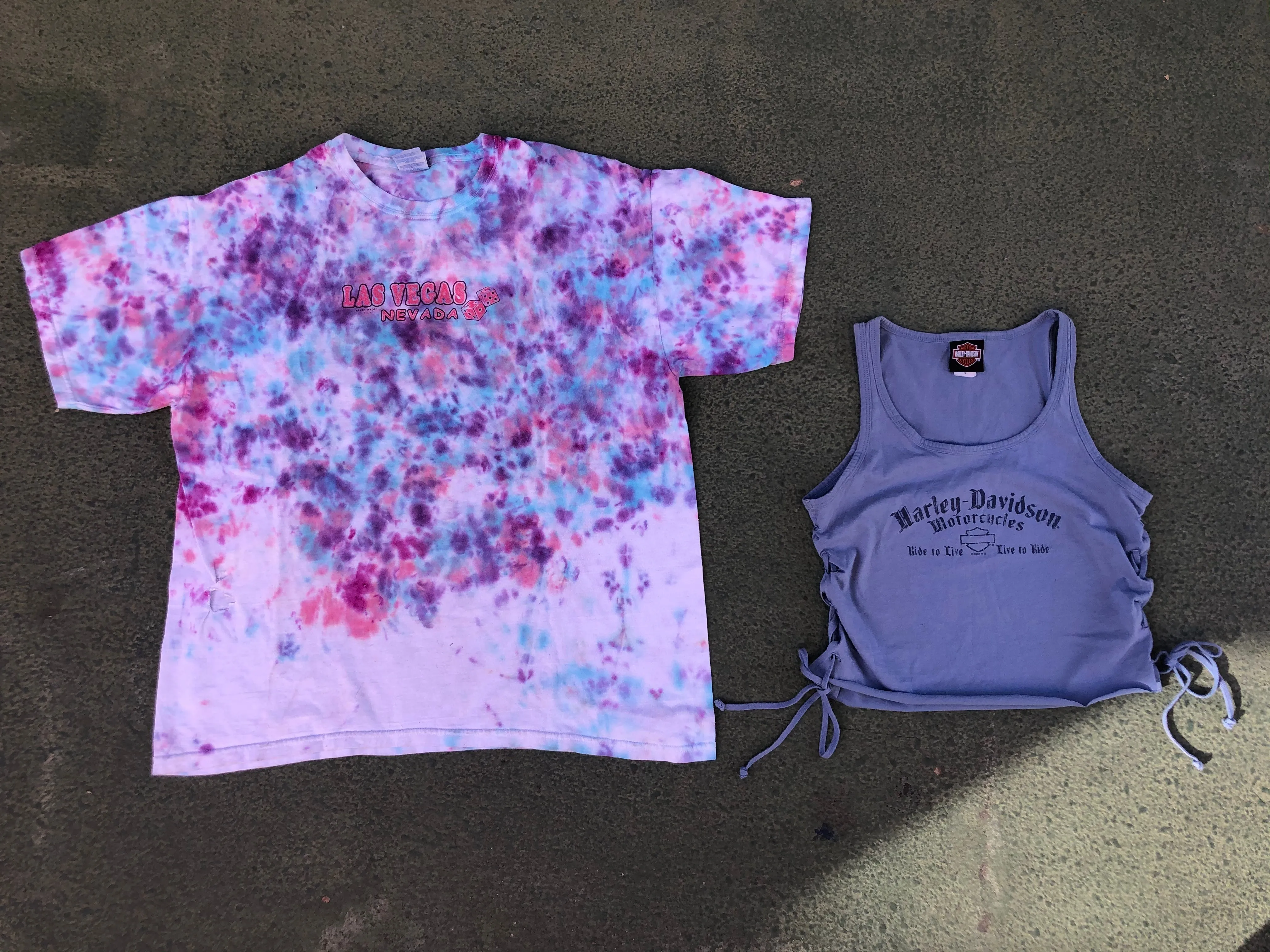 Roll the Dice/ Harley Tie Tank Bundle