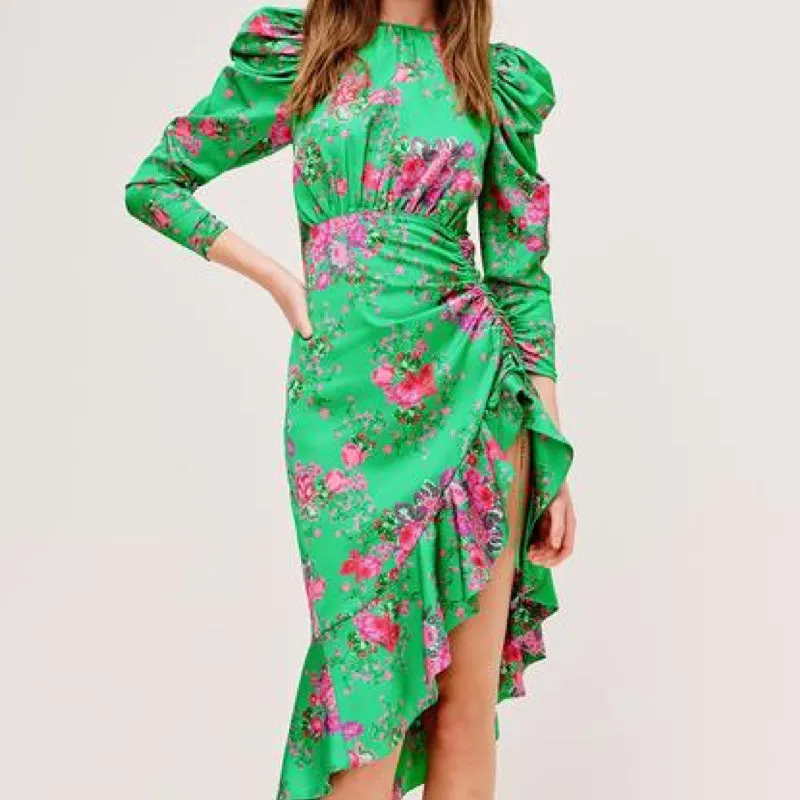 Ross Midi Dress Kelly Green - XS - M - L - SL