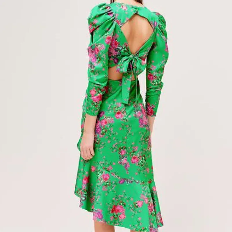Ross Midi Dress Kelly Green - XS - M - L - SL