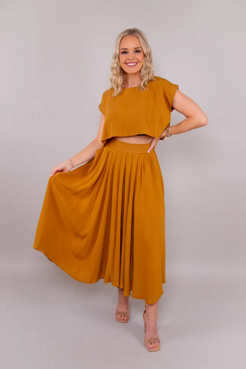 Rustic Glamour Skirt Set