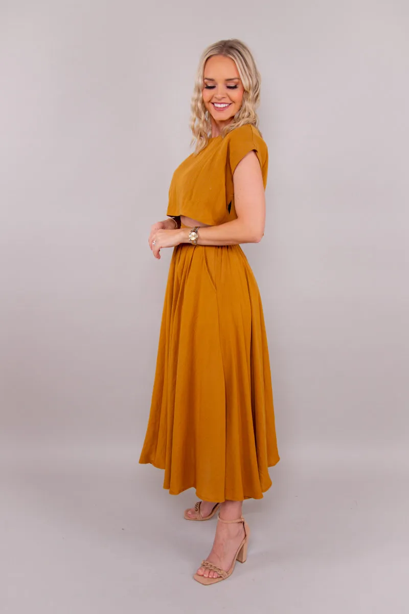 Rustic Glamour Skirt Set