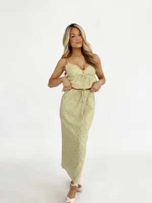 Sage Garden Picnic Skirt