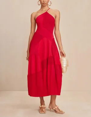 SALE ITEM-Cult Gaia Cienna Asymmetrical Midi Dress