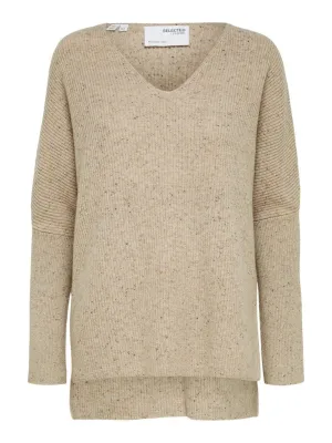 Selected Femme Annalise - Uld strik