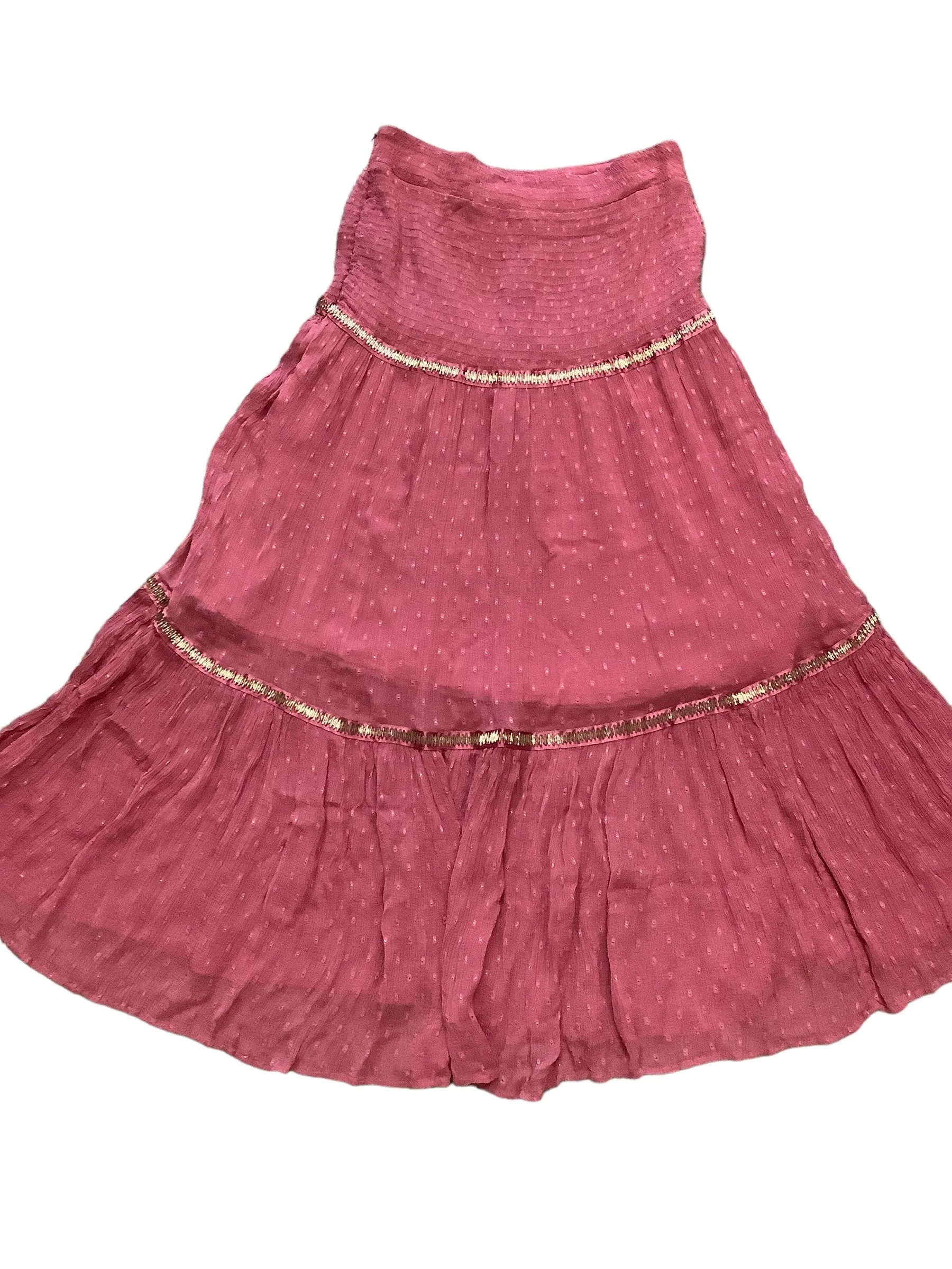 Skirt Maxi By Free People In Pink, Size: 10