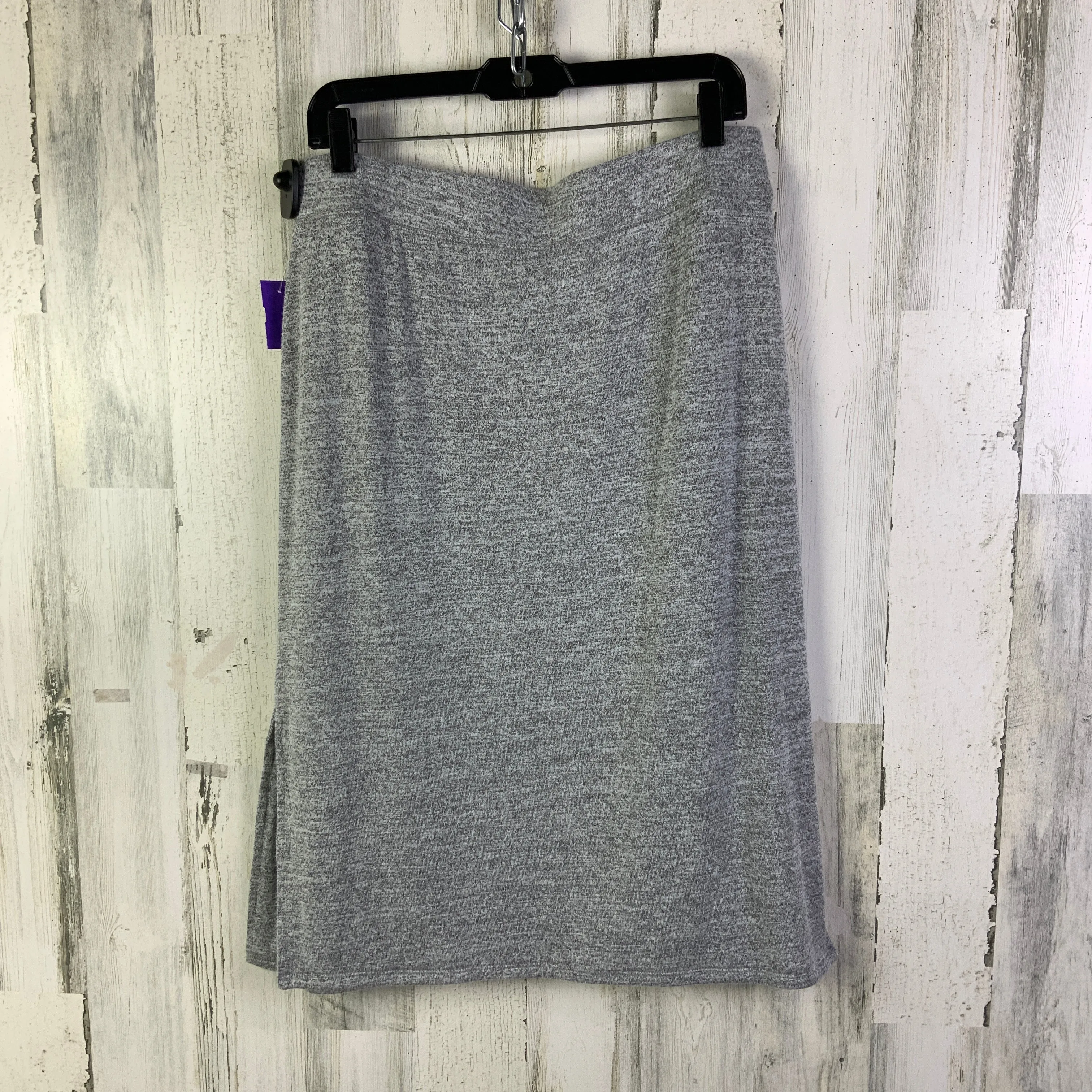 Skirt Midi By Gap In Grey, Size: L
