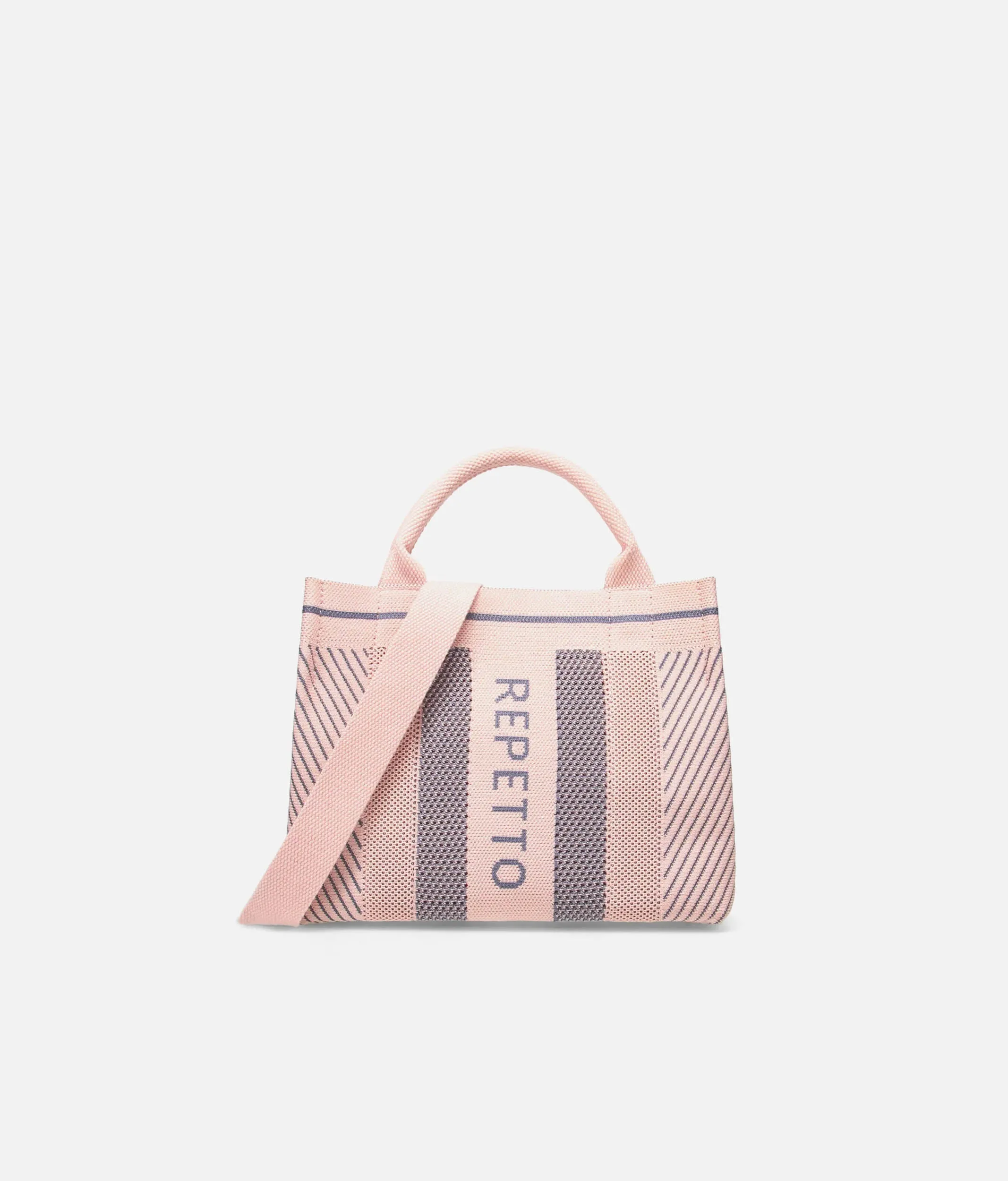Small Knitted Tote Bag – Sporty, Stylish, and Functional B0380