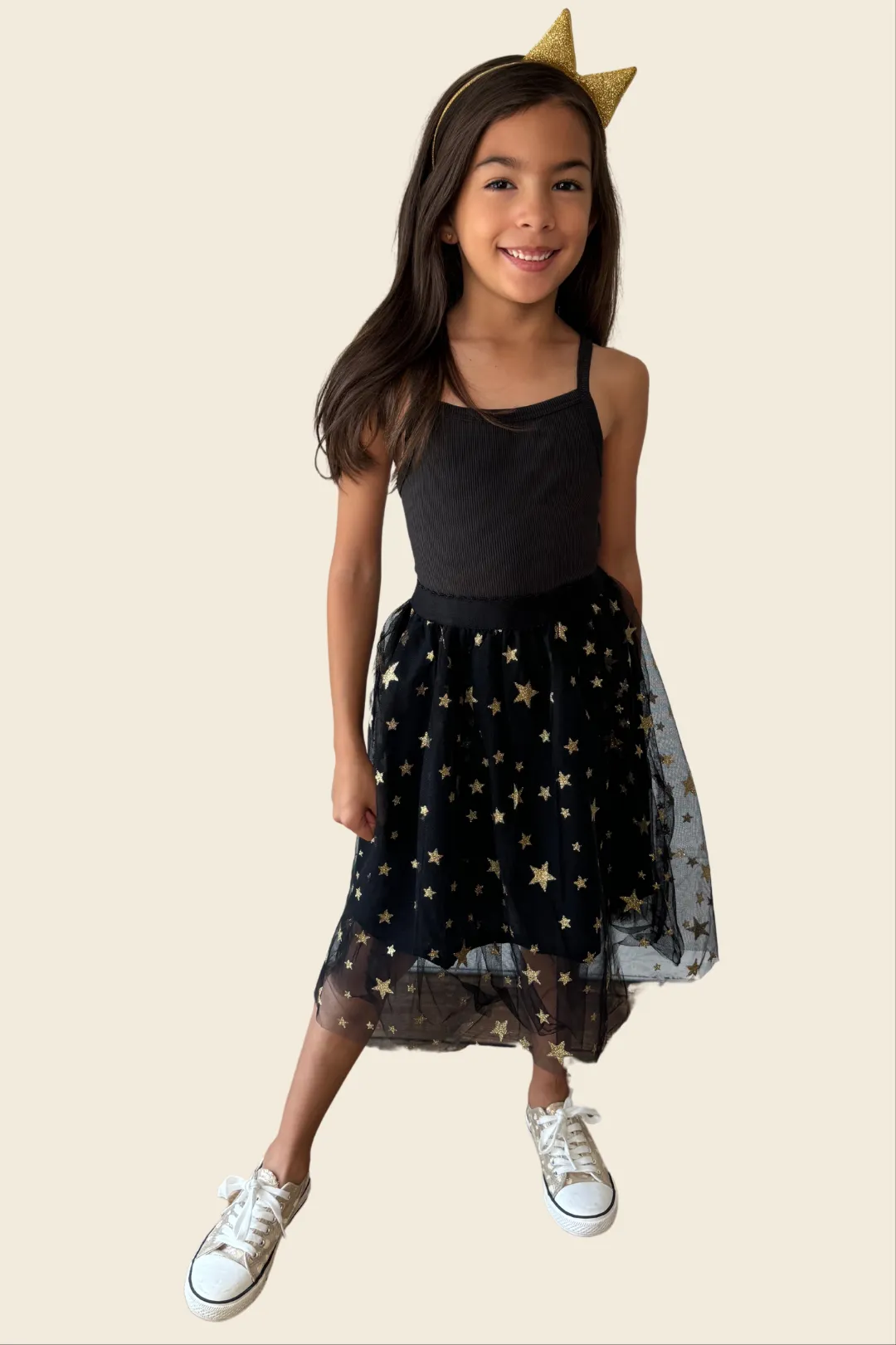 STARS MIDI SKIRT