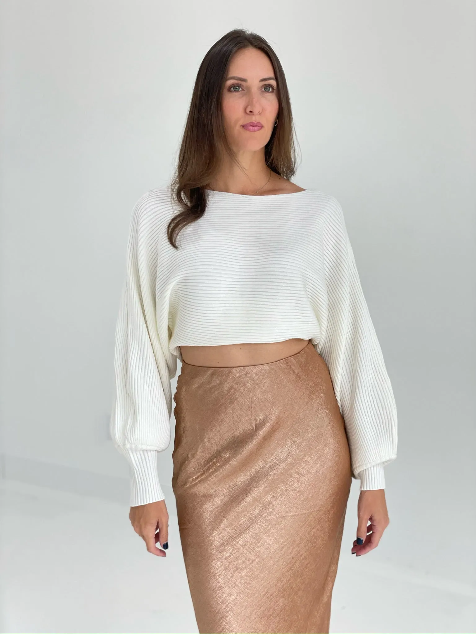 Stay Golden Maxi Skirt