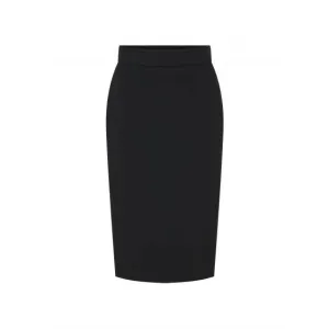 Tailored Cady Midi Skirt