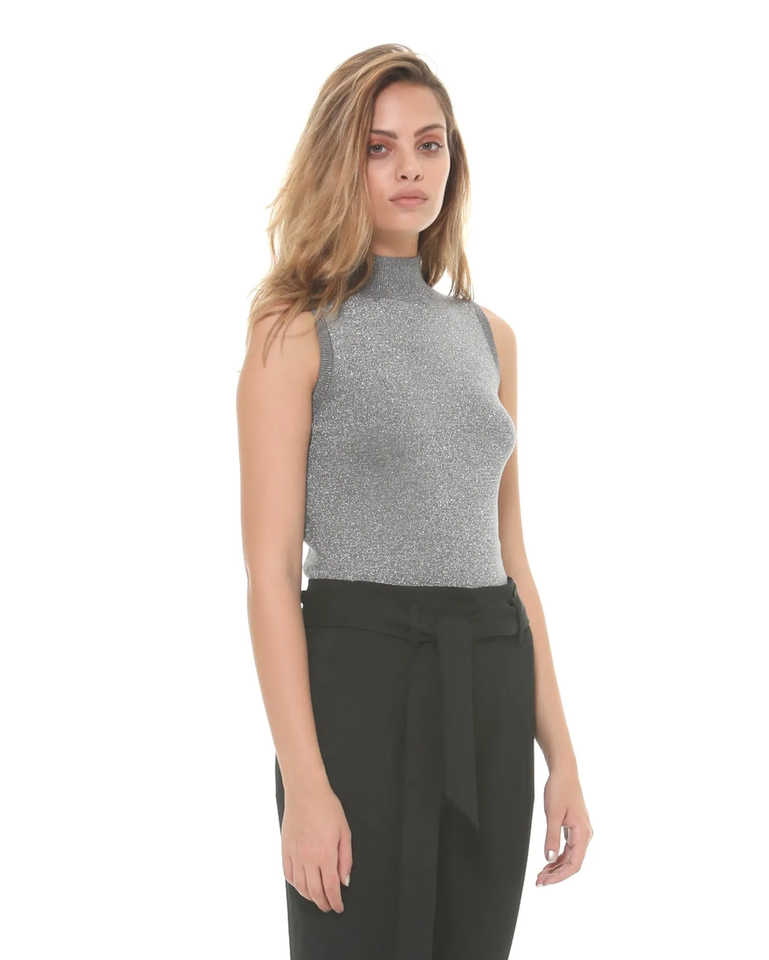 Turtleneck waistcoat
