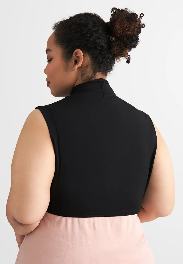Valia INVISIBLE Bib Turtleneck Inner - Black