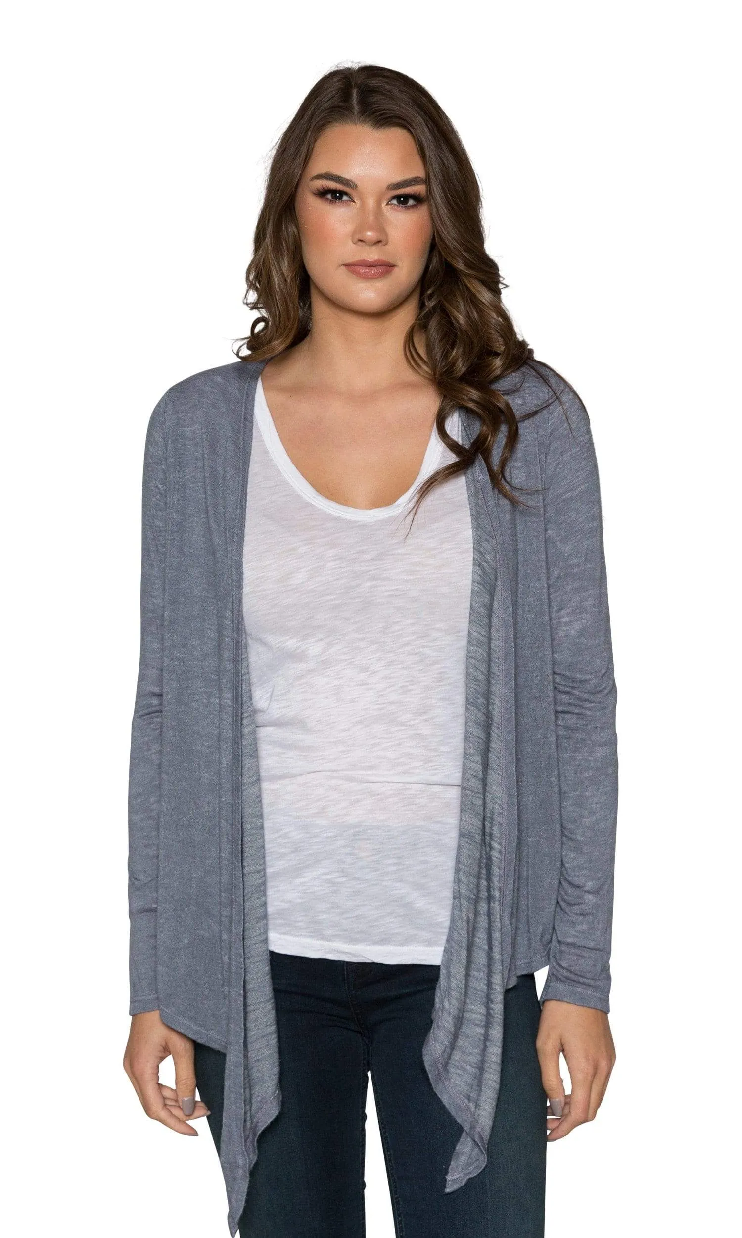 Velvet by Graham & Spencer Margaret Textured Knit Tie Front Cardigan