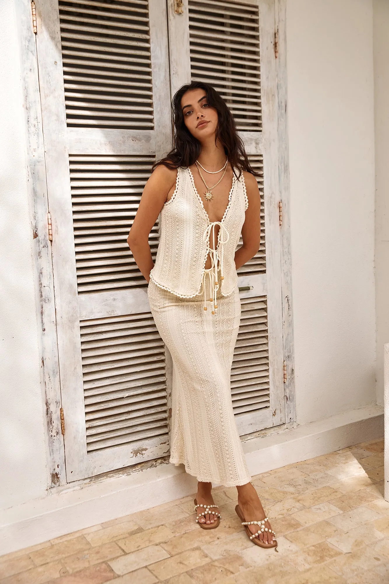 Villa Bliss Top Beige