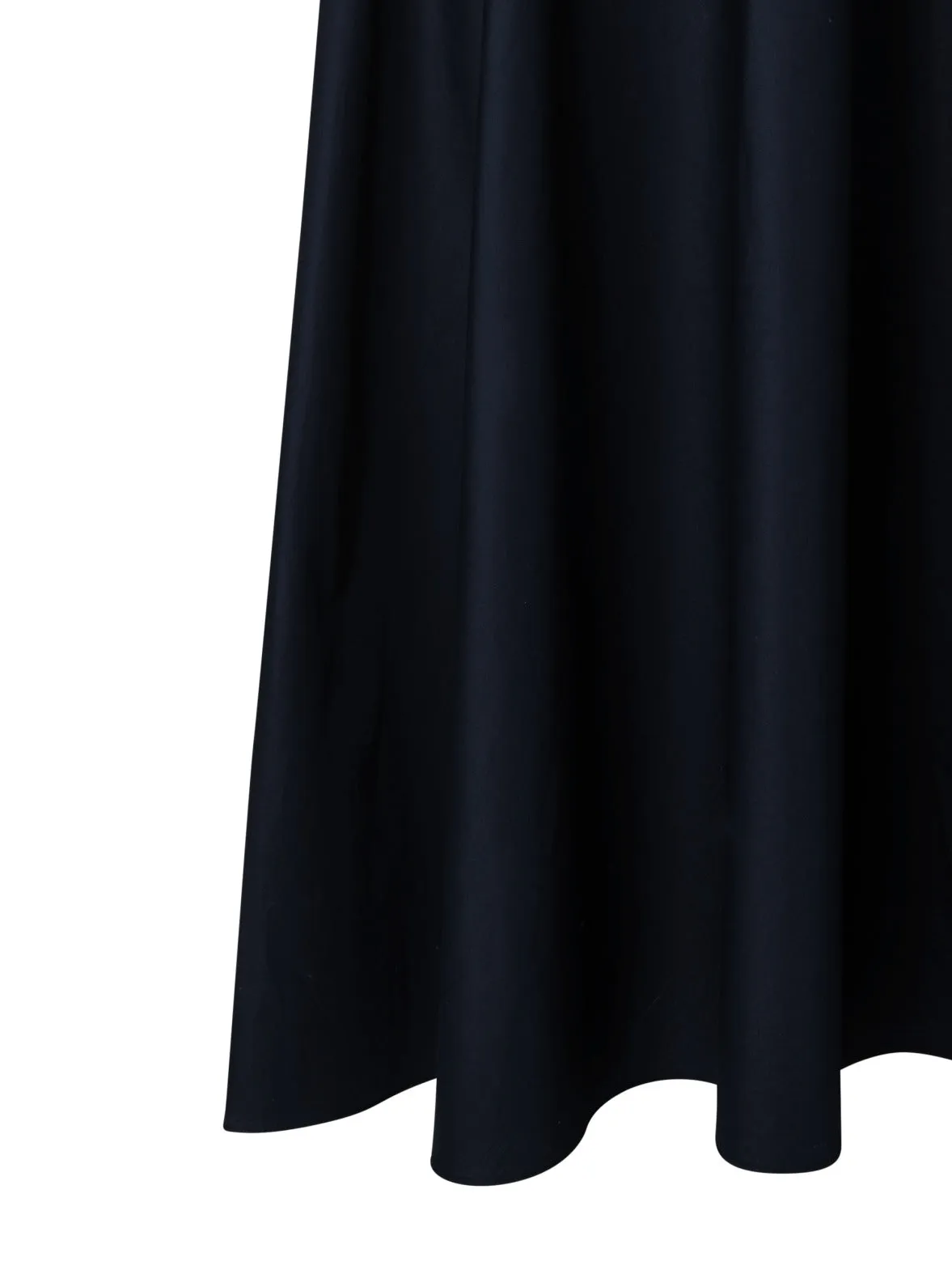 Washed Cotton Poplin Midi Dress