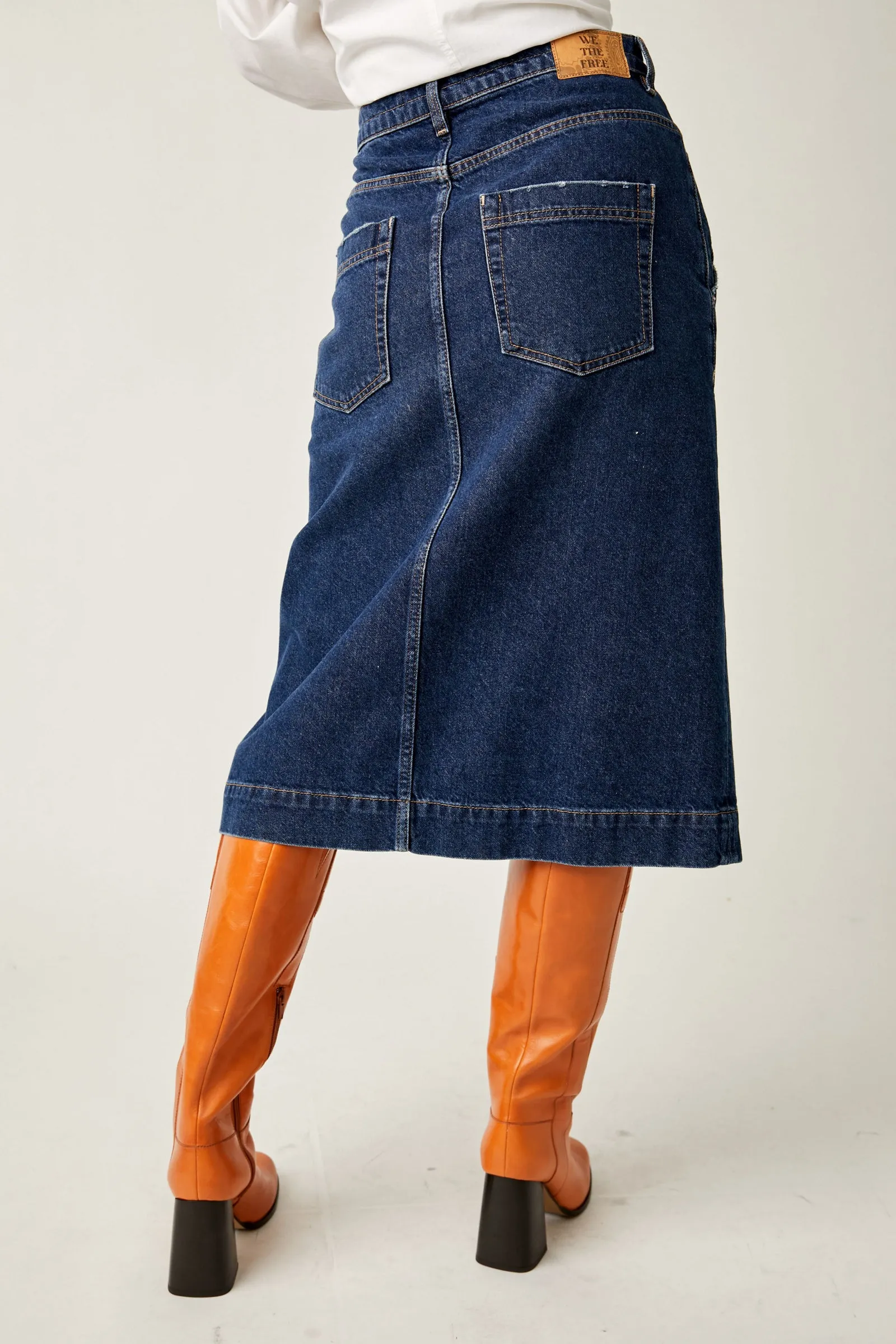 Wild Roses Midi Skirt