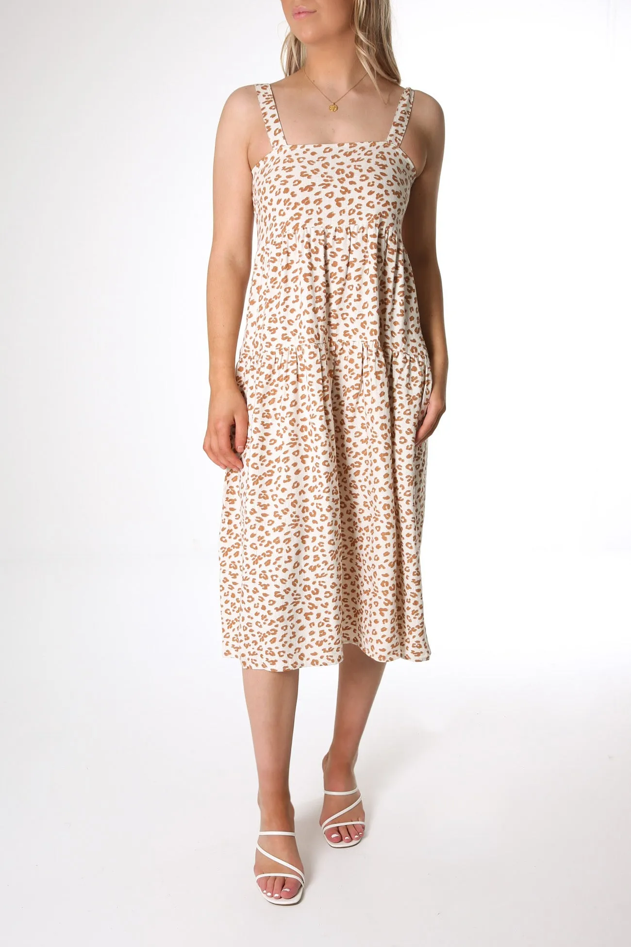 Willa Midi Dress Animal