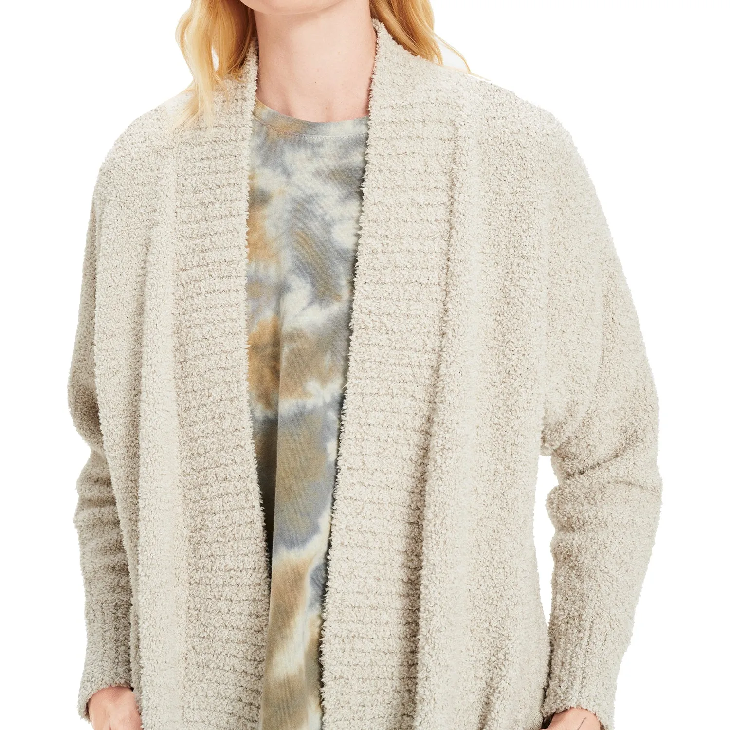 Women's UGG Fremont Fluffy Knit Cardigan Driftwood