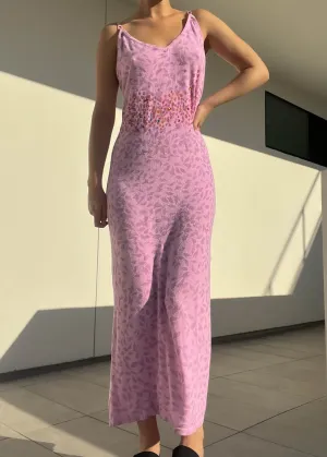 Y2k Mauve Knit Maxi (M)